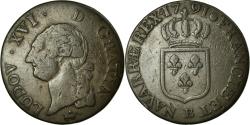 World Coins - Coin, France, Louis XVI, Sol ou sou, Sol, 1791, Rouen, , Copper