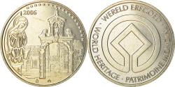 World Coins - Belgium, Token, Patrimoine Mondial, Arts & Culture, 2006,