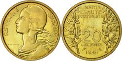 World Coins - Coin, France, Essai de Lagriffoul, 20 Centimes, 1961, Paris,