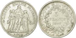 World Coins - Coin, France, Hercule, 5 Francs, 1848, Bordeaux, , Silver, Gadoury:683