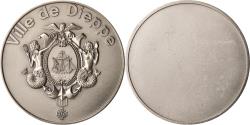 World Coins - France, Medal, Ville de Dieppe, Politics, Society, War, , Bronze