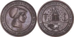 World Coins - France, Medal, Société d'Emulation, Commerce et Industrie, Seine Inf., 1855