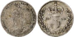 World Coins - Great Britain, Victoria, 3 Pence, 1890, Silver, , KM:758