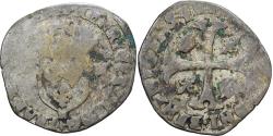 World Coins - Coin, France, Henri IV, Douzain aux deux H, 1594, , Billon, Gadoury:551