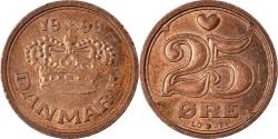 World Coins - Coin, Denmark, 25 Öre, 1999