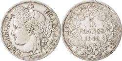 World Coins - Coin, France, Cérès, 5 Francs, 1849, Paris, , Silver, KM:761.1