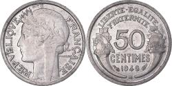 World Coins - Coin, France, Morlon, 50 Centimes, 1946, Beaumont - Le Roger,