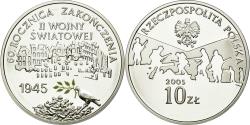 World Coins - Coin, Poland, 10 Zlotych, 2005, Warsaw, , Silver, KM:554
