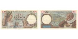 World Coins - France, 100 Francs, 1939, P.3812, Sully, EF(40-45), Fayette:26.12, KM:94