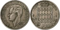 World Coins - Monaco, Rainier III, 100 Francs, Cent, 1956, Copper-nickel,