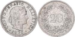 World Coins - Coin, Switzerland, 20 Rappen, 1970