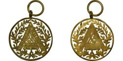 World Coins - France, Medal, Masonic, Loge des Hospitaliers de la Palestine, Orient de Paris
