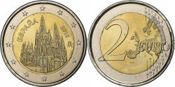 World Coins - Spain, 2 Euro, burgos cathedral, 2012, Madrid, , Bi-Metallic, KM:1254