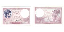 World Coins - France, 5 Francs, Violet, 1939, C.60111, UNC(60-62), Fayette:4.4, KM:83