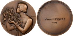 World Coins - France, Medal, 1978, Bronze, Lenoir,