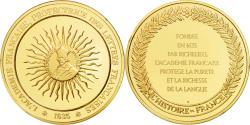 World Coins - France, Medal, French Fifth Republic, History, , Vermeil