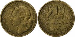 World Coins - France, 10 Francs, Guiraud, 1951, Beaumont - Le Roger, Aluminum-Bronze