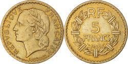 World Coins - Coin, France, Lavrillier, 5 Francs, 1945, Paris, , Aluminum-Bronze