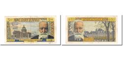 World Coins - France, 5 Nouveaux Francs, Victor Hugo, 1961, 1961-04-06, EF(40-45)