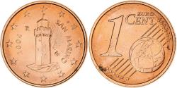 World Coins - San Marino, Euro Cent, 2004, Rome, Copper Plated Steel,