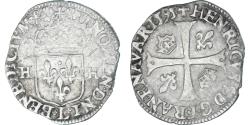 World Coins - Coin, France, Henri IV, Douzain aux deux H, 1595, Bayonne, 3rd type,