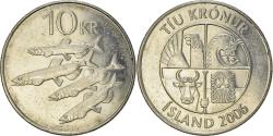 World Coins - Coin, Iceland, 10 Kronur, 2006