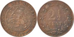 World Coins - Coin, Netherlands, Wilhelmina I, 2-1/2 Cent, 1898, , Bronze, KM:108.2