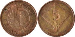 World Coins - Coin, Iceland, 5 Aurar, 1981