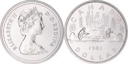 World Coins - Coin, Canada, Elizabeth II, Dollar, 1981, Royal Canadian Mint, Ottawa, BU