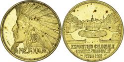World Coins - France, Medal, Exposition Coloniale Internationale, Paris 1931, Amérique, 1931