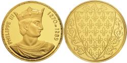 World Coins - France, Medal, Philippe III, History, , Vermeil
