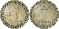 World Coins - Tajikistan, Somoni, 2001, St. Petersburg, Copper-Nickel-Zinc, , KM:7