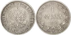 World Coins - Coin, Finland, Nicholas II, Markka, 1890, , Silver, KM:3.2