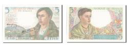 World Coins - Banknote, France, 5 Francs, 5 F 1943-1947 ''Berger'', 1943, 1943-12-23