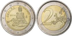 World Coins - Spain, 2 Euro, Parc Guell, 2014, Madrid, , Bi-Metallic