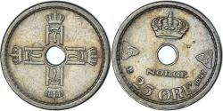 World Coins - Coin, Norway, 25 Öre, 1947