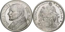 World Coins - Vatican, Medal, Jean-Paul II, Michelangelo, La Pietà, Silver, Proof,