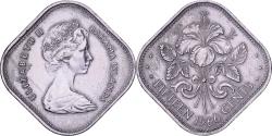 World Coins - Bahamas, Elizabeth II, 15 Cents, 1966, British Royal Mint, Copper-nickel