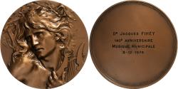World Coins - France, Medal, Musique, Orphée, 1976, Bronze,