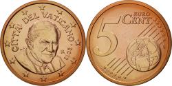 World Coins - VATICAN CITY, 5 Euro Cent, 2013, , Copper Plated Steel, KM:377
