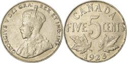 World Coins - Coin, Canada, George V, 5 Cents, 1923, Royal Canadian Mint, Ottawa,