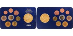 World Coins - Belgium, Euro-Set, 1999-2006, Set 8 monnaies Euro, Edition spéciale Europa