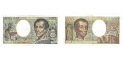 World Coins - France, 200 Francs, Montesquieu, 1994, F.155605219, AU(55-58), Fayette:70/2.01