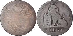 World Coins - Coin, Belgium, 5 Centimes, Undated