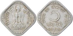 World Coins - Coin, INDIA-REPUBLIC, 5 Paise, 1968, , Aluminum, KM:18.2