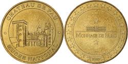 World Coins - France, Tourist token, Château de Pau, 2007, MDP, Nordic gold,