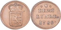 World Coins - Coin, Luxembourg, Joseph II, 1/2 Liard, 1789, Brussels, , Copper, KM:10
