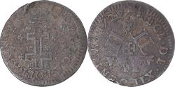 World Coins - Coin, German States, LORRAINE, Leopold Joseph, 12 Deniers, 1727, Nancy