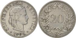 World Coins - Coin, Switzerland, 20 Rappen, 1900, Bern, , Nickel, KM:29