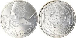 World Coins - France, 10 Euro, Nord-Pas de Calais, 2010, Paris, , Silver, KM:1664